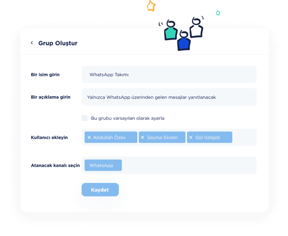 Çoklu kullanıcı ve sipariş yönetimi deneyimi